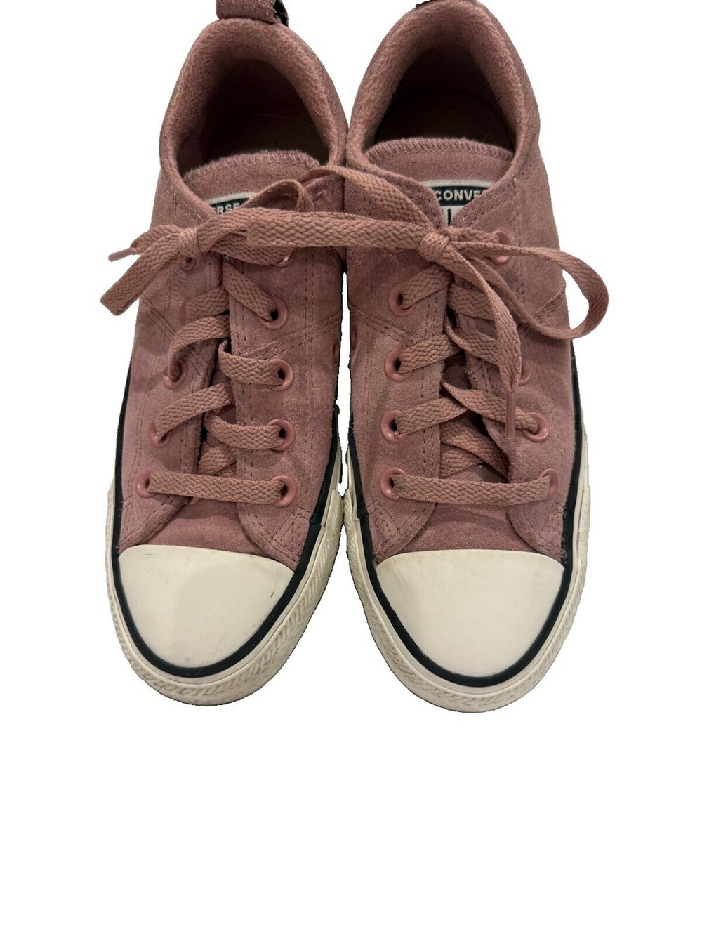 Converse All Star Low Top Chuck Taylor Suede Dusty Pink Shoes Women's Size 6.5